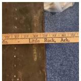 Early 1900s Metal Storage Trunk 30"W x 16" D x 13" H