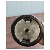 Three Bears Copper-Toned Metal Savings Coin Bank