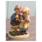 1952 W. Goebel Hummel Figurine #220 "We Congratulate" four inch ceramic figurine - made in Germany