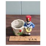 Ceramic Toy Soldier Planter - made in Japan