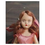 1950s Hard Plastic Dolls with Original Clothing, both feature sleep eyes