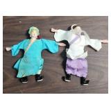 Japanese Traditional Costumed Porcelain Dolls