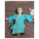 Japanese Traditional Costumed Porcelain Dolls