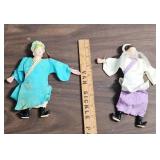 Japanese Traditional Costumed Porcelain Dolls