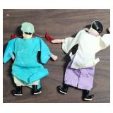 Japanese Traditional Costumed Porcelain Dolls