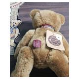 Boyds Bears & Friends Display Sign with 20th Anniversary Matthew Bear with original tags still attached