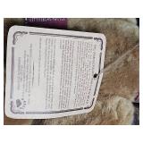 Boyds Bears & Friends Display Sign with 20th Anniversary Matthew Bear with original tags still attached