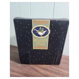 Williraye Studio Cow and Chickens Pull Toy WW 1427 with original box and Styrofoam packaging