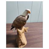 Hand-painted Bald Eagle Decorative Figurine