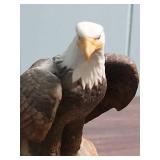 Hand-painted Bald Eagle Decorative Figurine
