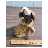 Hand-painted Bald Eagle Decorative Figurine