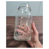 VIntage Atlas  Glass Mason Jars Collection including on EZ Seal with locking lid, and one presto lid with porcelain seal