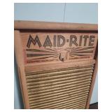 Maid-Rite Standard Family Size Brass Washboard No. 2062