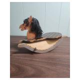 Handcrafted Wooden Doll size Rocking Horse Folk Art