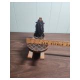 Handcrafted Wooden Doll size Rocking Horse Folk Art