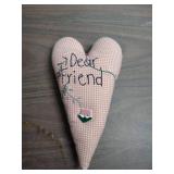 Decorative Home Collection Set - candles, candle holders, and a small heart shaped pillow