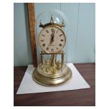 Elgin Glass Dome Anniversary Clock