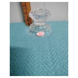 Crystal Bud Vase, Candle Holder and a Decanter