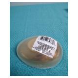 White Plastic Shell-Shaped Easter Egg Containers and a large plastic easter egg