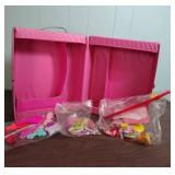 Barbie Pink Storage Case with Accessories