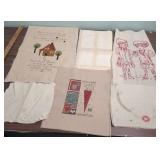 Hand Embroidered Home Themed Linens Collection