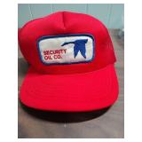 Security Oil Co. Trucker Hat & Khaki Work Hat