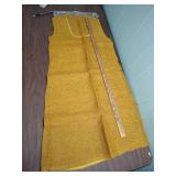 Natural Burlap Fabric Panel dress