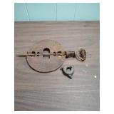 Vintage Cast Iron - Meat Grinder, Iron, and the Adam