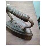 Vintage Cast Iron - Meat Grinder, Iron, and the Adam