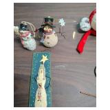 Winter Snowman Holiday Ornament Collection