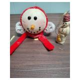 Winter Snowman Holiday Ornament Collection