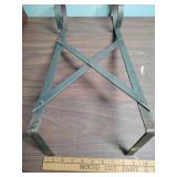 Metal support - looks like it is meant to have a Christmas Sleigh of some sort on it.  Add your own to it!