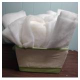 Polyester Batting Roll with Storage Container