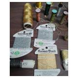 Haute Fur Eyelash Yarn Bundle with Metallic Thread Collection
