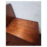 Mid Century Modern Hand made Stepped Stereo Storage Cabinet. Center hinged compartment is stuck and doesn