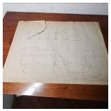 Mid Century Modern Hand made Stepped Stereo Storage Cabinet. Center hinged compartment is stuck and doesn