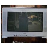 Sony Wega 30 inch tube tv. 42 inch frame.  Heavy!!  Currently in the basement (will update this title if we get it moved up the stairs this week).  Works and has remote.