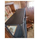 Metal 5-Tier Storage Shelving Unit. 36"W x 11.5" D x 72" H - one shelf has minor rust