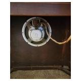 Vintage 1940s Silvertone Floor Radio Cabinet 30"W x 13"D x 34"H - Powers on, has been known to play in the past