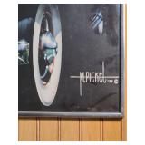 1977 Airbrush framed print of a 1932 Cadillac by M. Pickel 24"W x 18"H