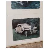 Classic Automobile Photo Collection 1926-1931 28"W x 22"H - photos mounted on cardboard in plastic poster frame