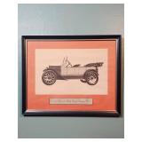 1914 Chevrolet Baby Grand Touring Car Framed Print 8" W x 10"H