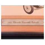 1931 Chevrolet Cabriolet Framed Print 10"W x 8" H