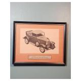 1931 Chevrolet Cabriolet Framed Print 10"W x 8" H