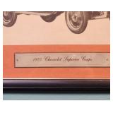 1925 Chevrolet Superior Coupe Framed Print 10"w x 8"H