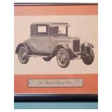 1925 Chevrolet Superior Coupe Framed Print 10"w x 8"H