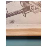 1918 WWI Aviation Print - Red Knight