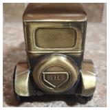 1974 Banthrico Chicago - 1926 Ford Model T Metal Coin Bank - Brass finish