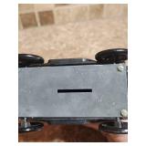 Vintage Banthrico 1910 Baker Electric Metal Car Coin Bank - Bronze finish (early 1970s)