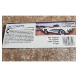1957 Corvette Classic Cars 100 Piece Puzzle (no guarantee all pieces are in the box, but would expect it to be completed based on how items were cared for in the home)